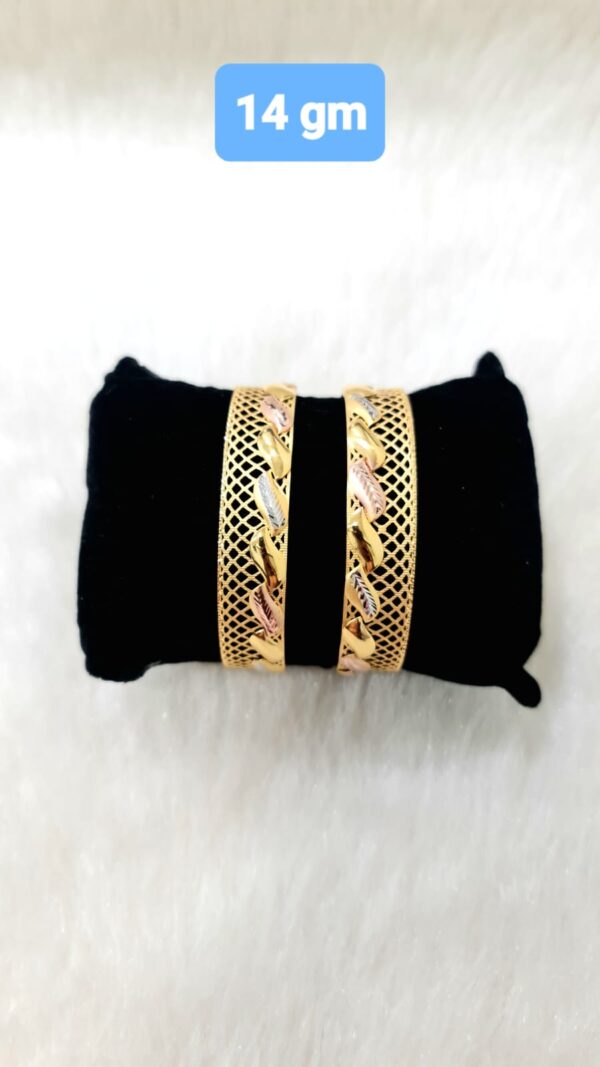 Gold 916 Bangles 10
