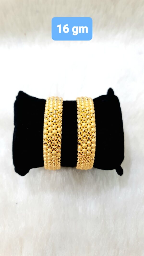 Gold 916 Bangles 12