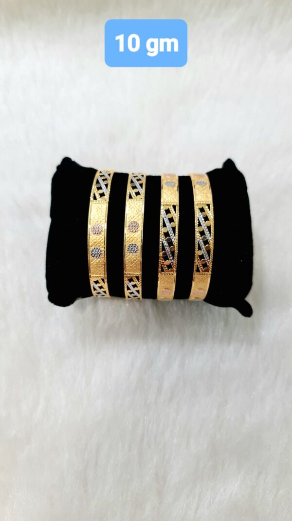 Gold 916 Bangles 06