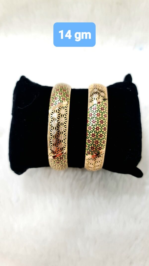 Gold 916 Bangles 61