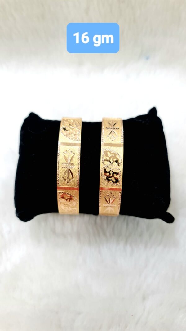Gold 916 Bangles 55