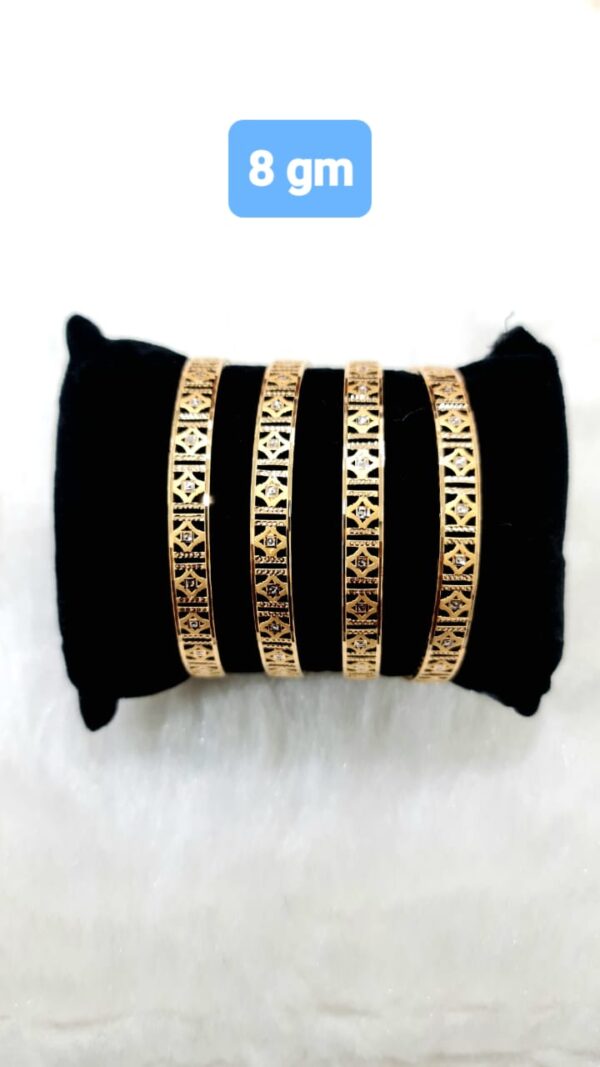 Gold 916 Bangles 56
