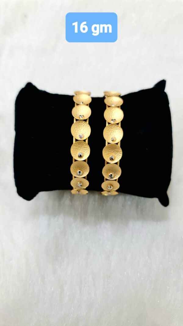 Gold 916 Bangles 75