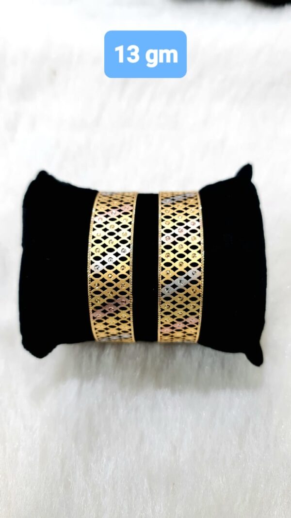 Gold 916 Bangles 76