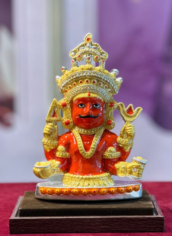 Silver 925/999 Nakoda Bhairav Jain God Idol