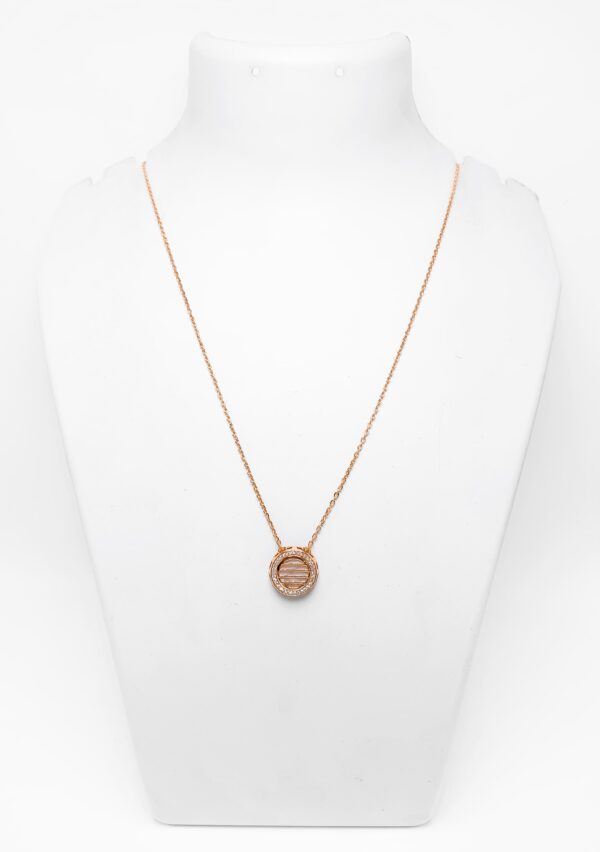 925 Sterling Silver Fusion Lariat Rose gold 29