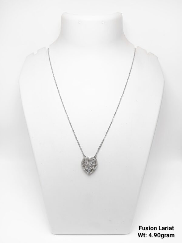 925 Sterling Silver Fusion Lariat 25