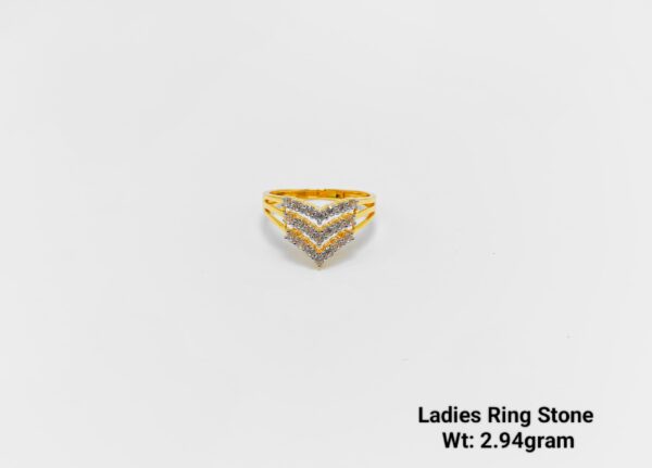 Ladies Stone Casting Ring -56