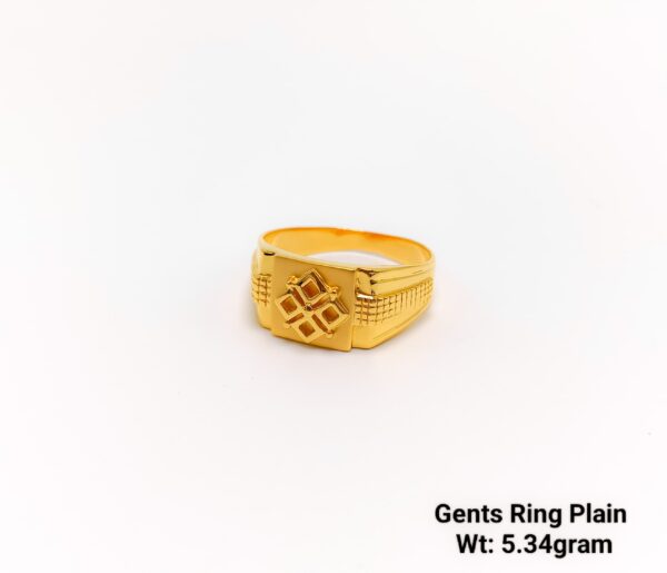 Gents Plain Ring 10