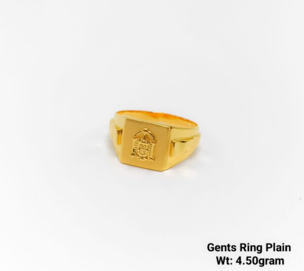 Gents Plain Ring 12
