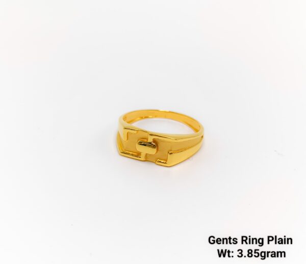 Gents Plain Ring 19