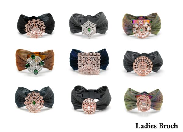 925 Sterling Silver Ladies Brooch | Fancy Saree Pin