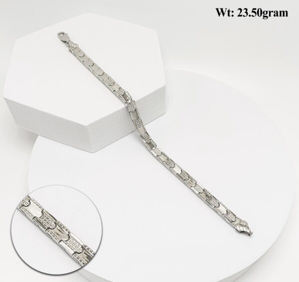 New Design 925 Sterling Silver Men's Bracelet 44