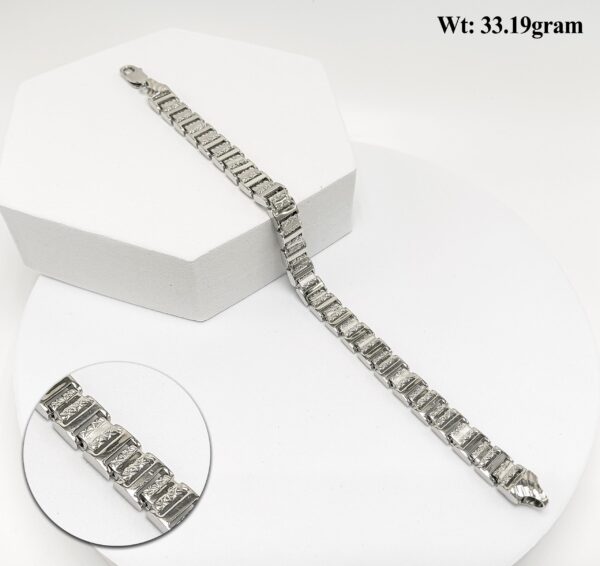 New Design 925 Sterling Silver Men's Bracelet 50