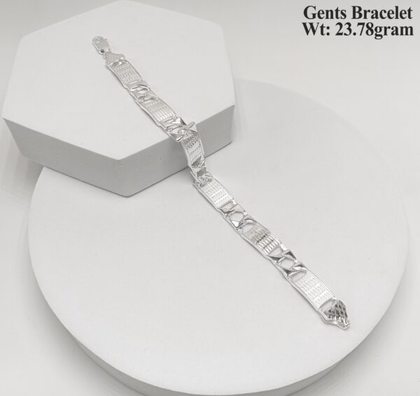 New Design 925 Sterling Silver Men's Bracelet 45