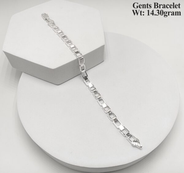 New Design 925 Sterling Silver Men's Bracelet 30