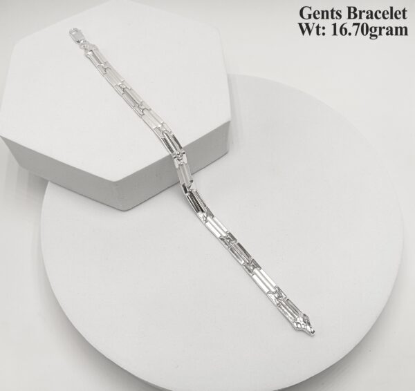New Design 925 Sterling Silver Men's Bracelet 36