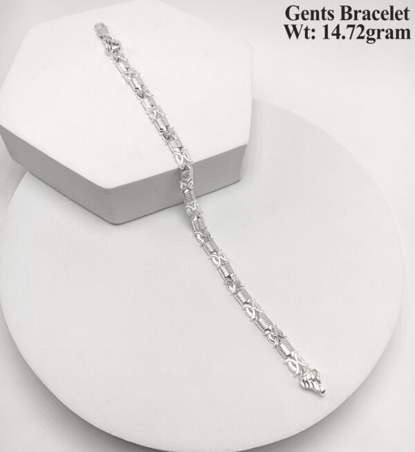 New Design 925 Sterling Silver Men's Bracelet 38