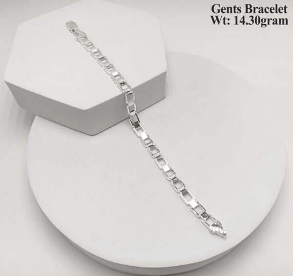 New Design 925 Sterling Silver Men's Bracelet 39