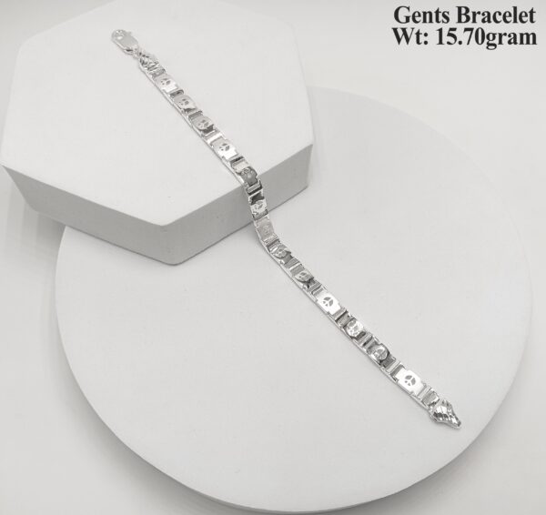 New Design 925 Sterling Silver Men's Bracelet 41