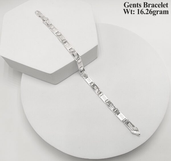 New Design 925 Sterling Silver Men's Bracelet 43