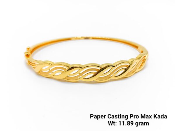 New Design Gold Paper Casting Kada 1