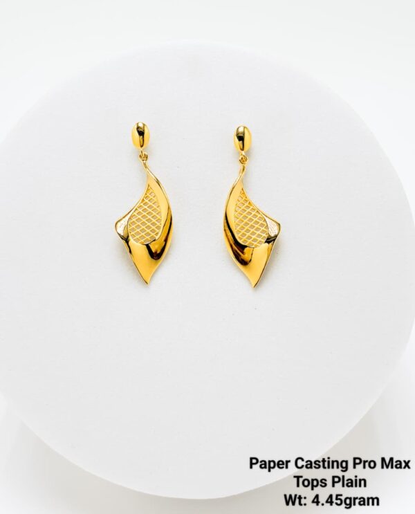 Paper Casting Earrings 1