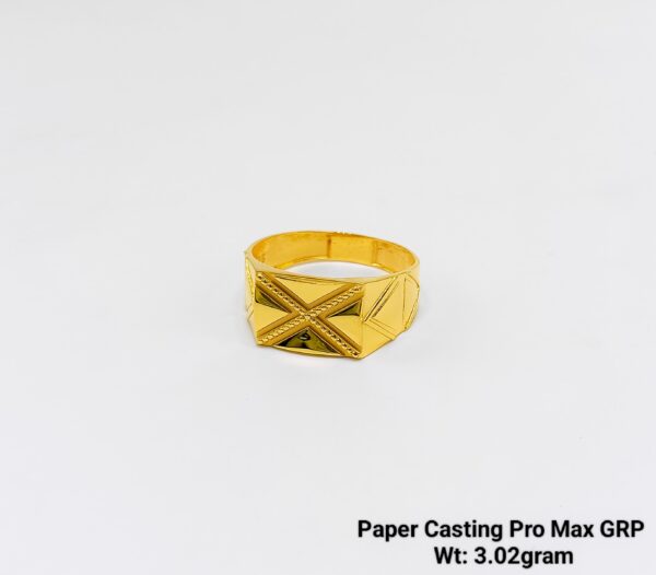 Paper Casting Gents Ring Plain 58