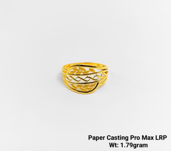 Paper Casting Ladies Ring Plain 3
