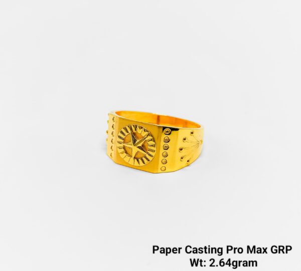 Paper Casting Gents Ring Plain 54