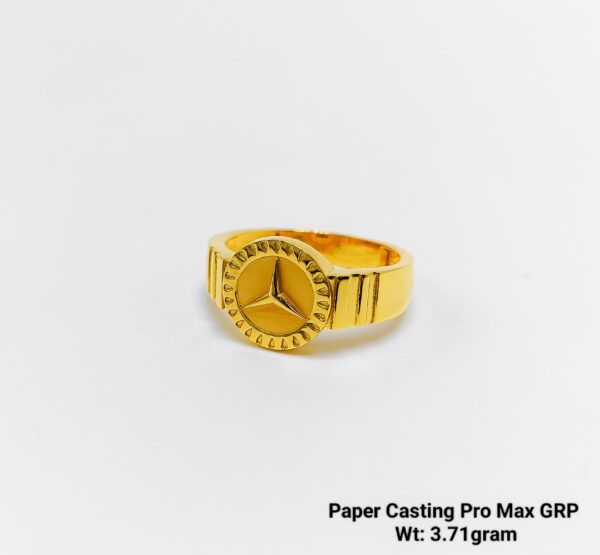 Paper Casting Gents Ring Plain 51