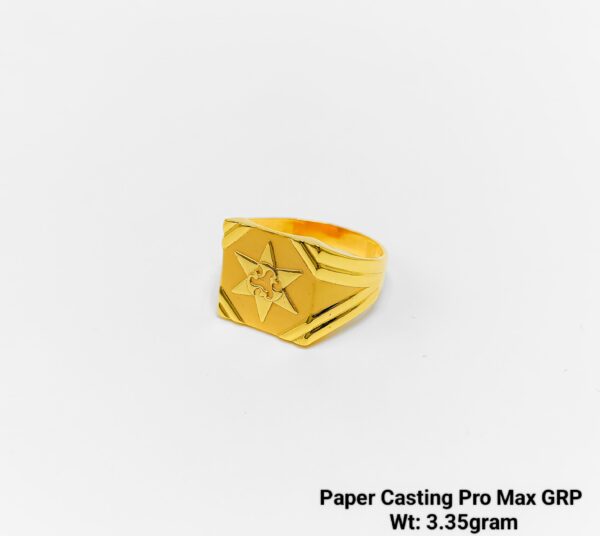 Paper Casting Gents Ring Plain 50