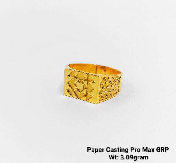 Paper Casting Gents Ring Plain 49