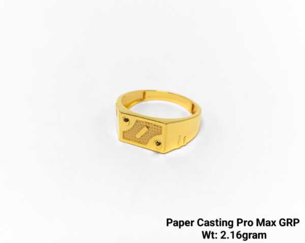 Paper Casting Gents Ring Plain 44