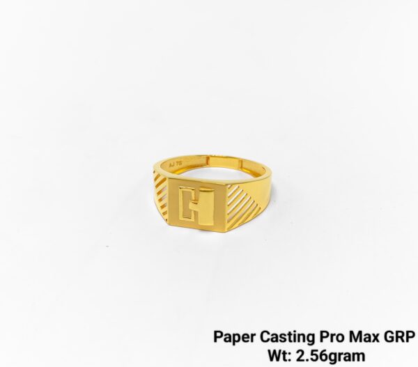 Paper Casting Gents Ring Plain 42