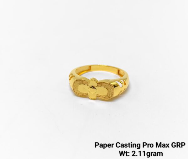 Paper Casting Gents Ring Plain 37
