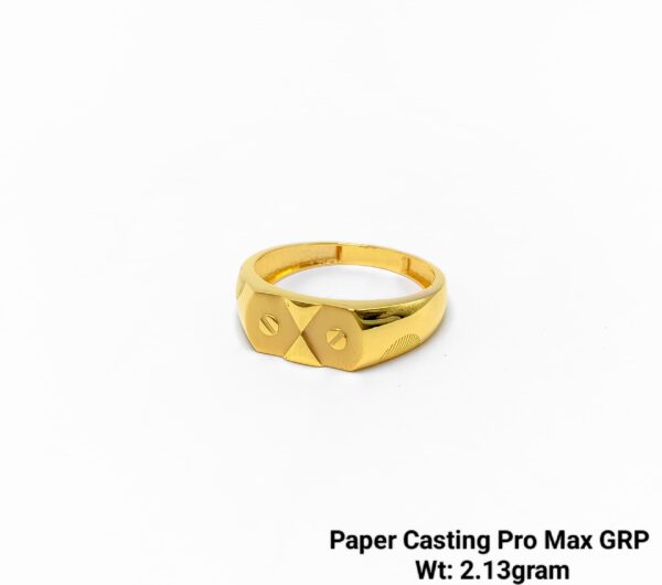Paper Casting Gents Ring Plain 39