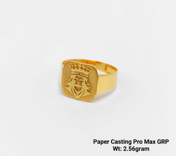 Paper Casting Gents Ring Plain 35