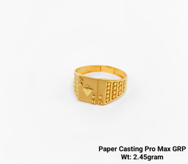 Paper Casting Gents Ring Plain 31