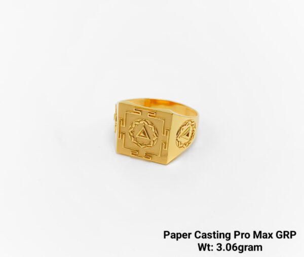 Paper Casting Gents Ring Plain 30