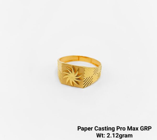 Paper Casting Gents Ring Plain 29