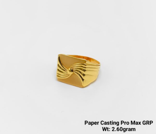Paper Casting Gents Ring Plain 27