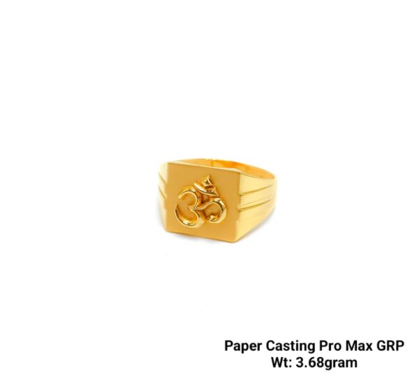 Paper Casting Gents Ring Plain 24