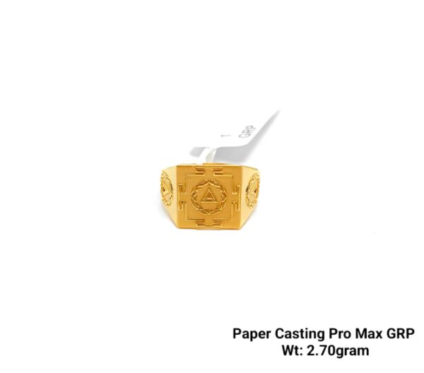 Paper Casting Gents Ring Plain 17