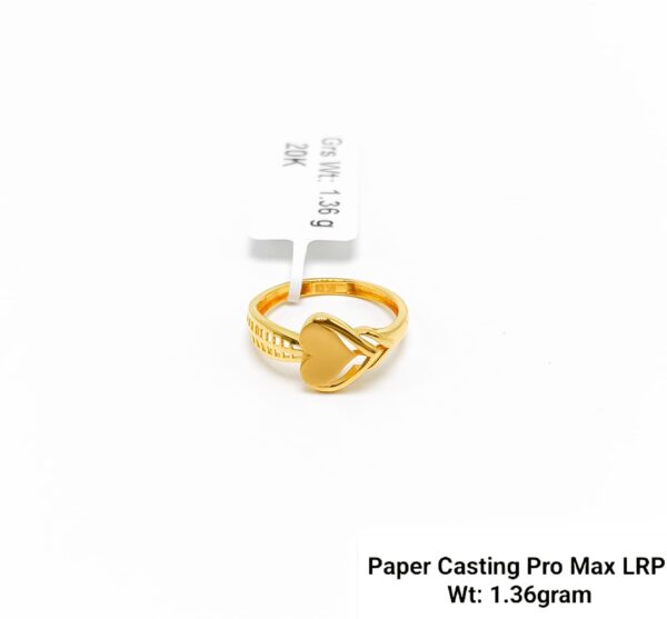 Paper Casting Ladies Ring Plain 7