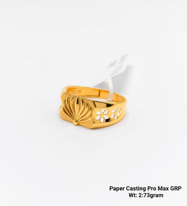 Paper Casting Gents Ring Plain 9