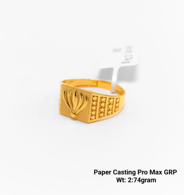 Paper Casting Gents Ring Plain 10