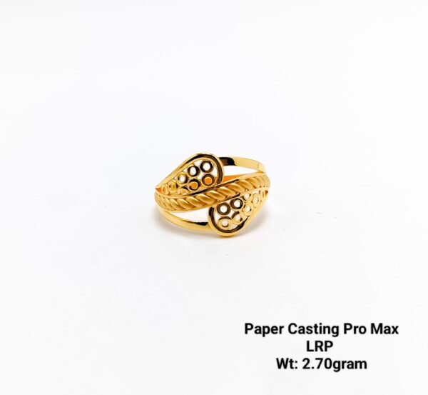 Paper Casting Ladies Ring Plain 9