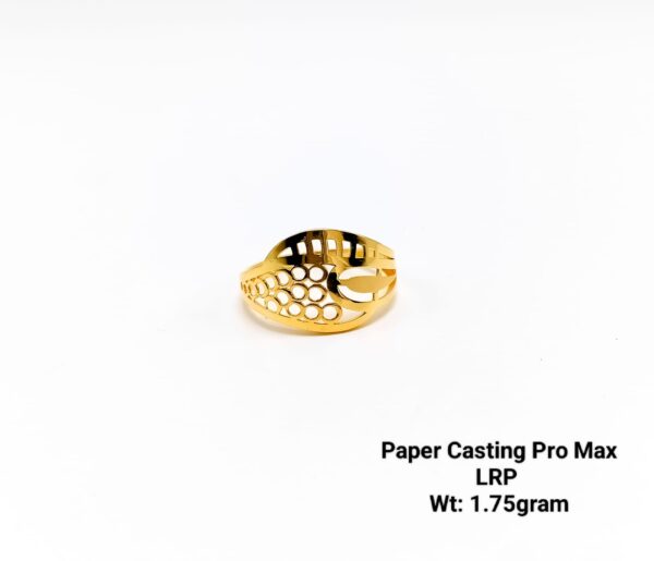 Paper Casting Ladies Ring Plain 10