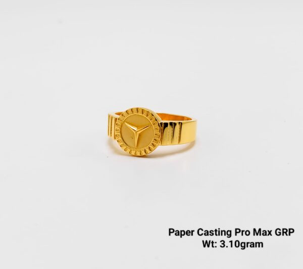 Paper Casting Gents Ring Plain 5